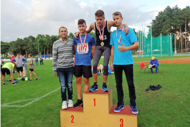 Sukcesy lekkoatletów z Krajenki