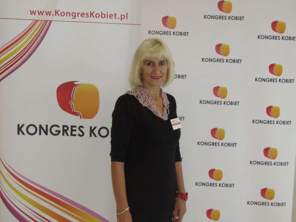 Jolanta Surma na Ogólnopolskim Kongresie Kobiet w Poznaniu