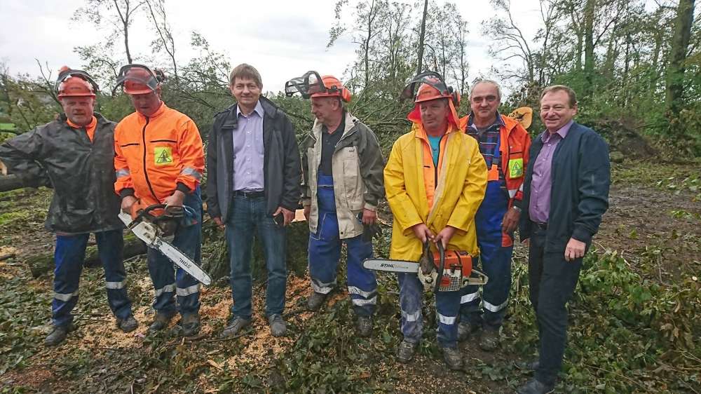 Starosta złotowski i dyrektor Powiatowego Zarządu Dróg w Złotowie odwiedzili powiat chojnicki
