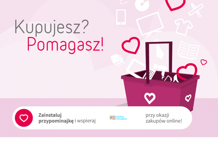 Kupując przez internet możesz pomóc podopiecznym fundacji Złotowianka