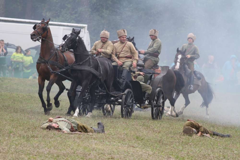 Bitwa pod Bobrujskiem - inscenizacja historyczna