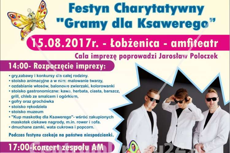 Zapraszamy na Festyn Charytatywny 