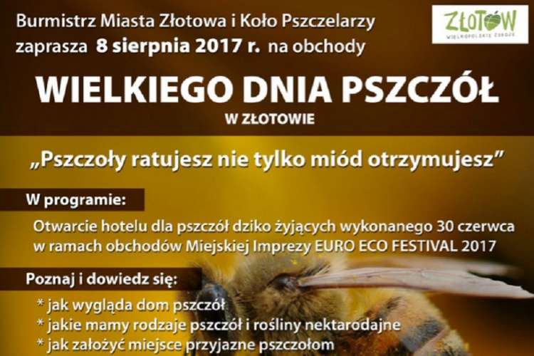 Zapraszamy na Wielki Dzień Pszczół w Złotowie