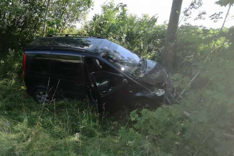 Zdarzenie drogowe na trasie Nowa Wiśniewka - Huta
