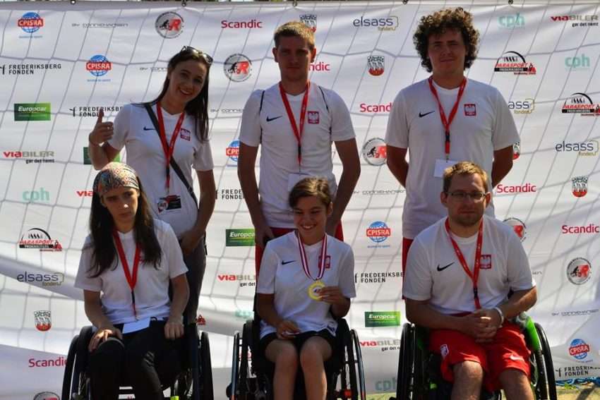 Reprezentacja Fundacji Złotowianka z trzema medalami