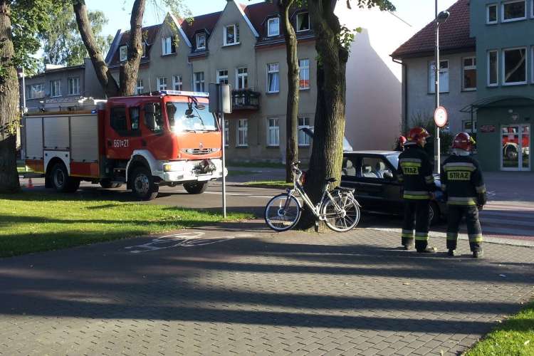 Potrącenie rowerzystki na przejeździe rowerowym w Złotowie