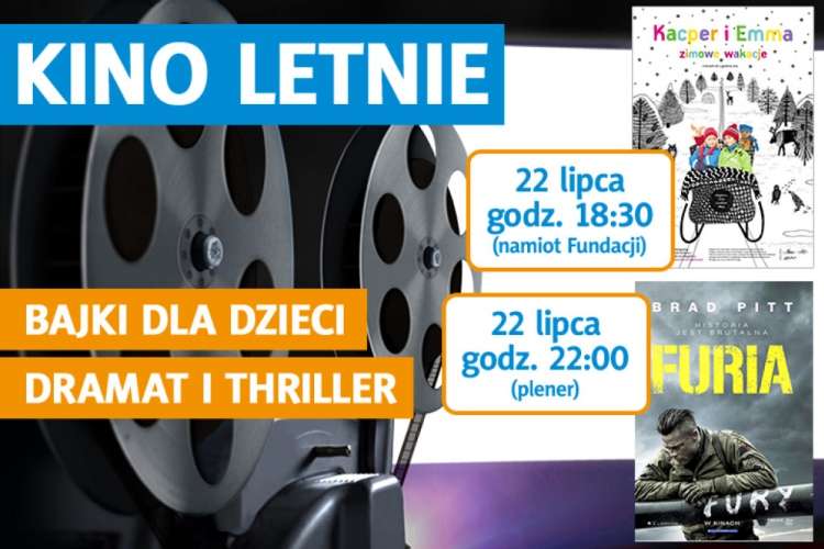 Letnie Kino Plenerowe z Fundacją Złotowianka zaprasza