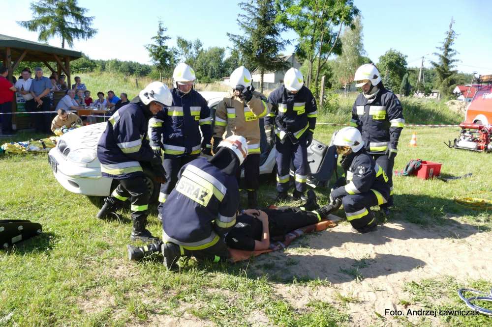 Wspólne ćwiczenia Ochotniczej Straży Pożarnej z Zakrzewa i Werska