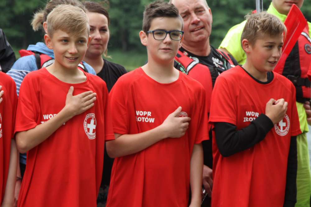 Uroczyste ślubowanie młodych ratowników WOPR