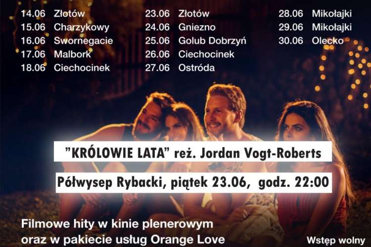 Zapraszamy na plenerowy pokaz filmowy
