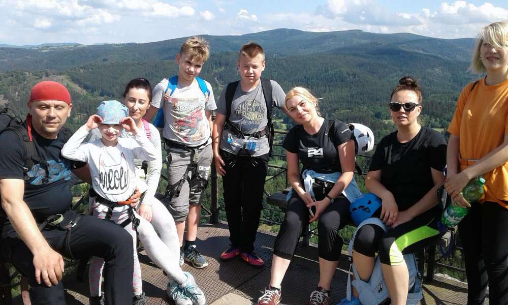 Podopieczni złotowskiej Szkoły wspinania 