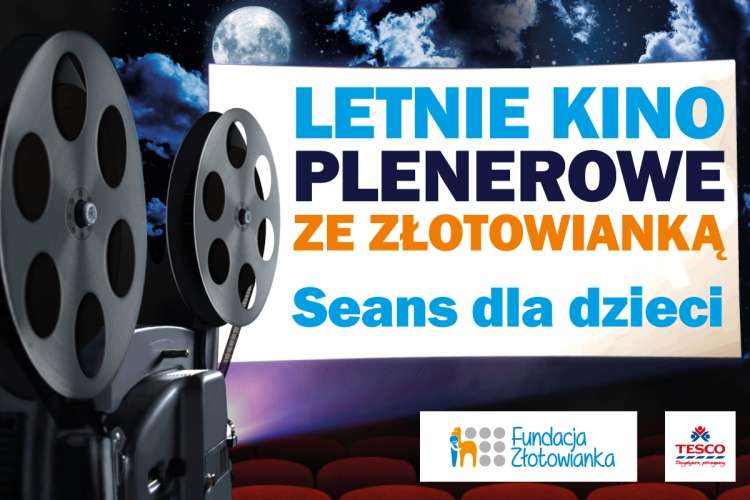 Kino plenerowe Fundacji Złotowianka - seans dla dzieci