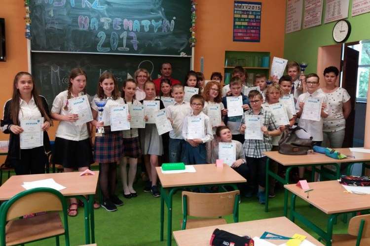 Miejski Konkurs Matematyczny uczniów klas V szkół podstawowych miasta Złotowa