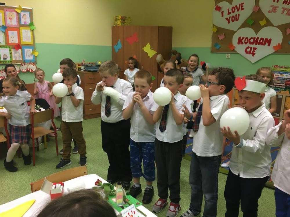 Dzień Mamy w Jedynce z klasą II D