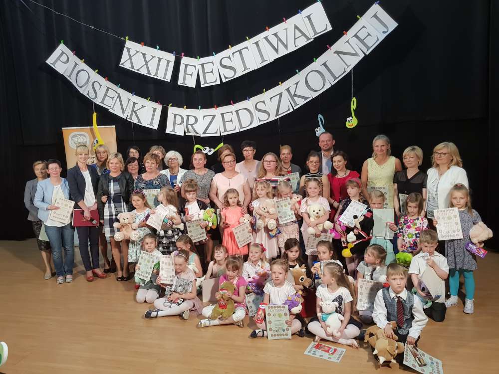 XXII Festiwal Piosenki Przedszkolnej w Złotowie