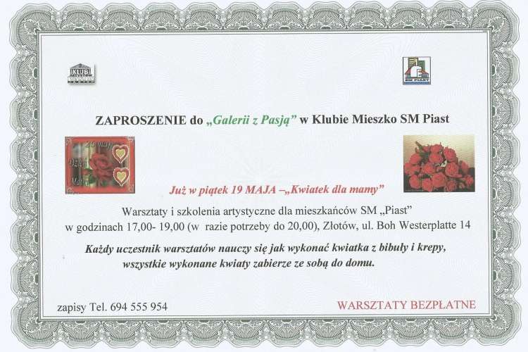 „Kwiatek dla mamy