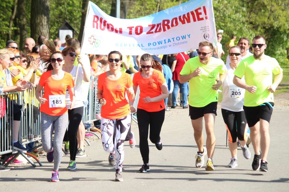 Bieg Zawilca - Start i meta biegu głównego
