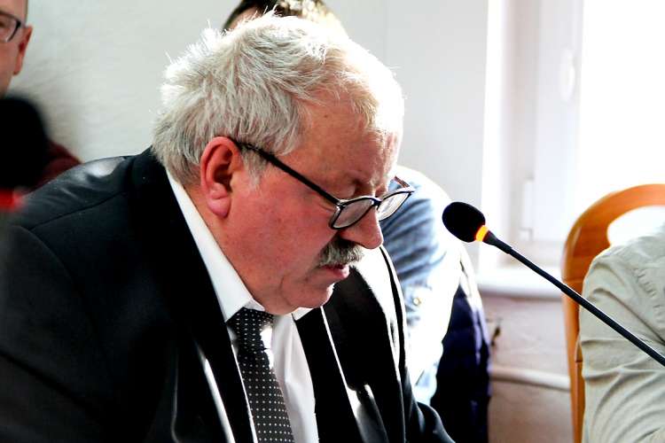 Radny zabrał głos