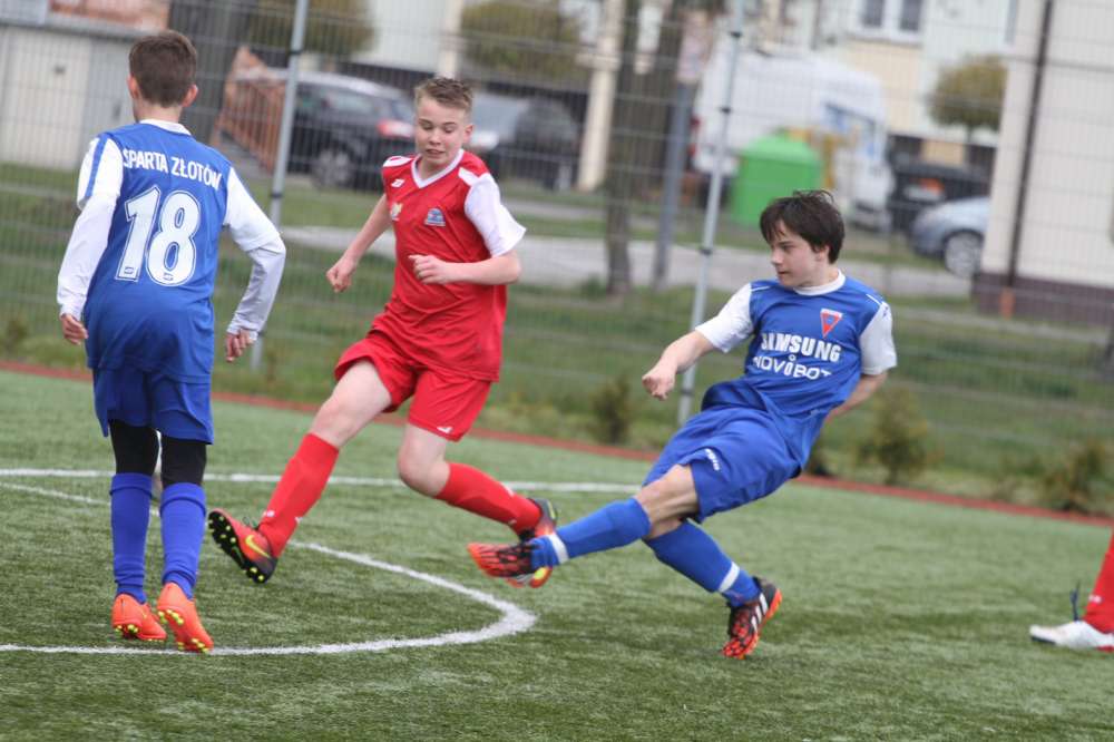 Trampkarze Sparty Złotów kontra MS Soccer Piła
