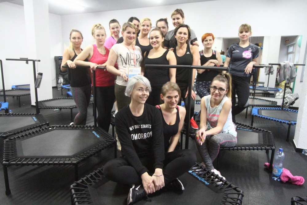 II charytatywny trening na trampolinach z Salą do ćwiczeń i Fundacją Złotowianka