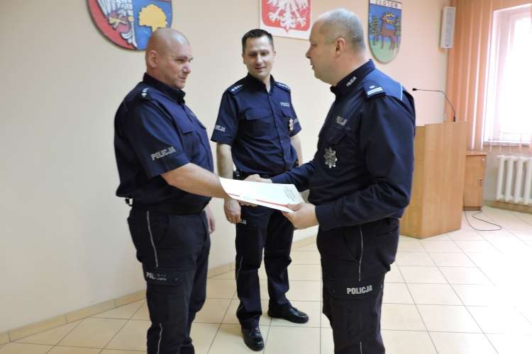Awanse policjantów ze Złotowa i Jastrowia