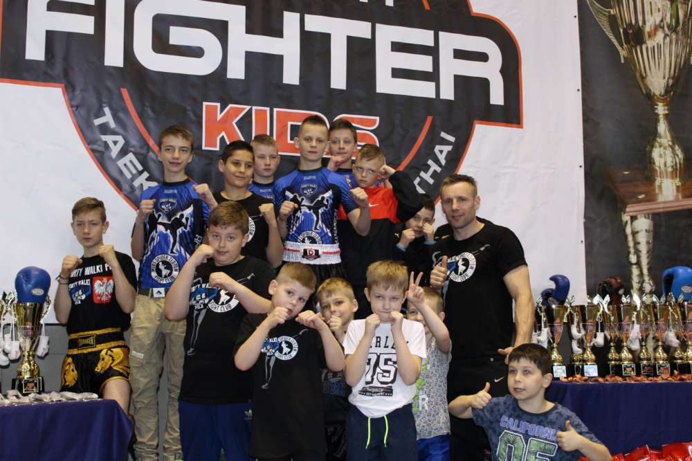 MLKS Spider Złotów na turnieju Szczecin Polish Fighter Kids 2