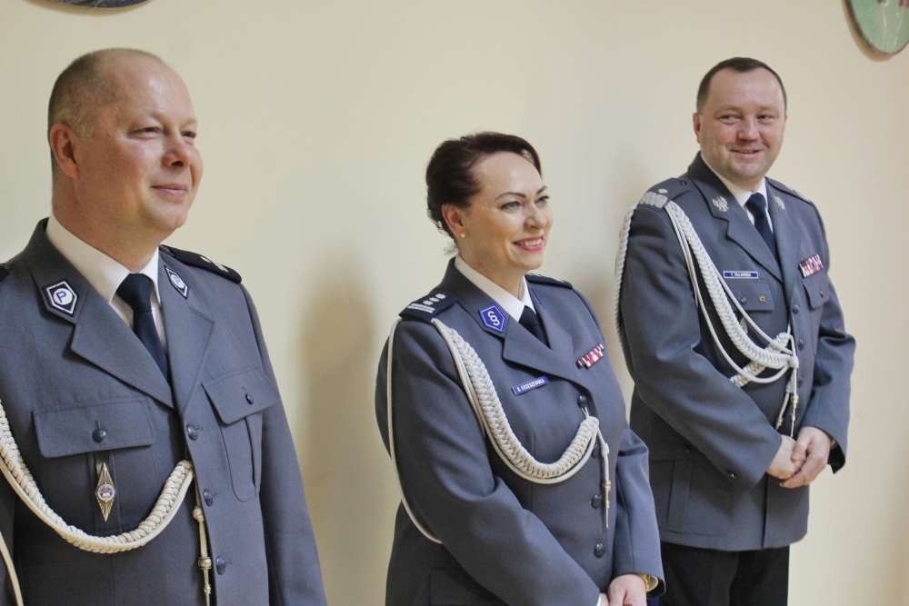 Pożegnanie komendantki Policji w Złotowie
