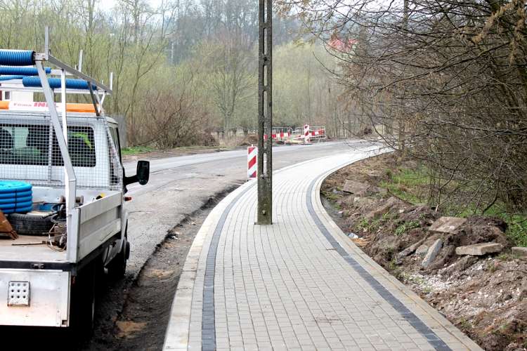 Chodniki dla słupów