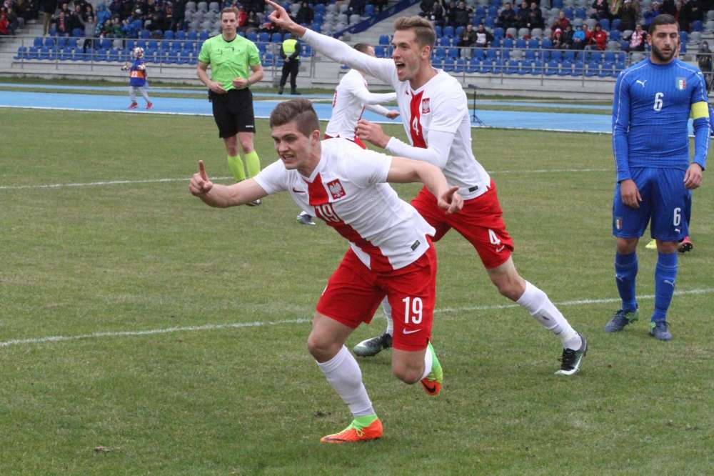 Reprezentacja Polski w piłce nożnej U20 zwyciężyła z Włochami