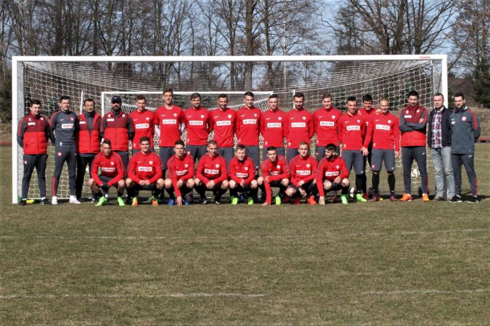 Ostatni trening piłkarzy Reprezentacji Polski U20 w Złotowie
