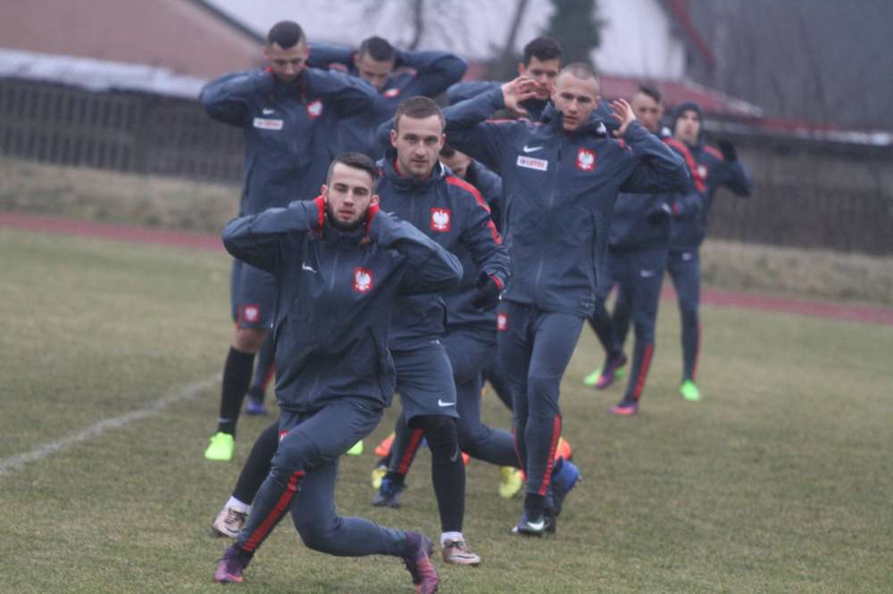 Piłkarska Reprezentacja Polski U-20 trenuje w Złotowie