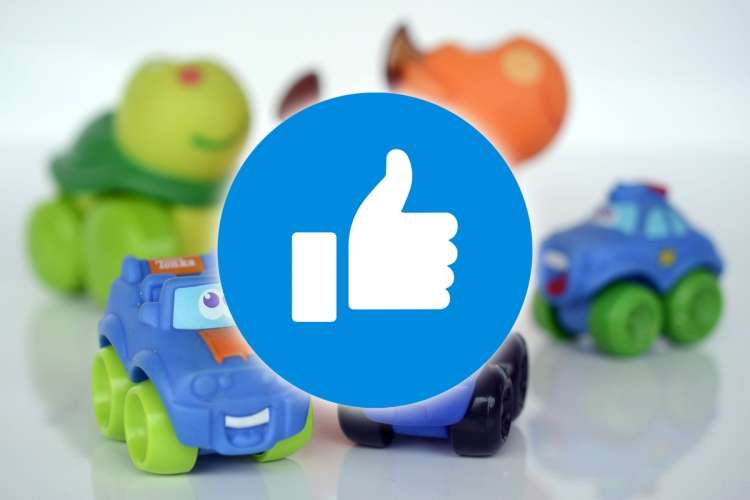 Zabawki za lajki na facebook’u