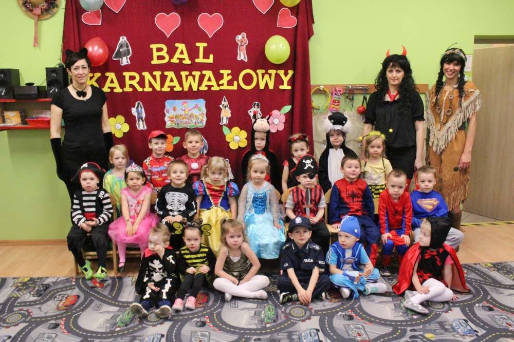Karnawałowe szaleństwo w Przedszkolu nr 1