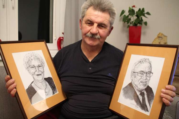 Włodzimierz Pankiewicz rysuje tych, których lubi i ceni