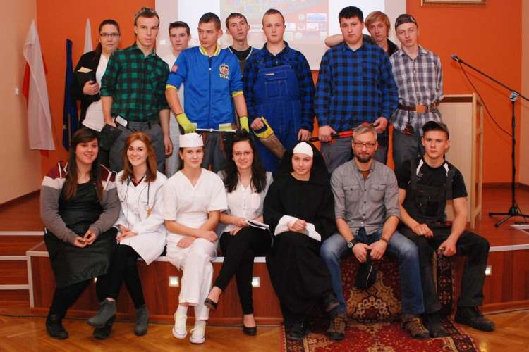 Przekonywali gimnazjalistów do szkół zawodowych