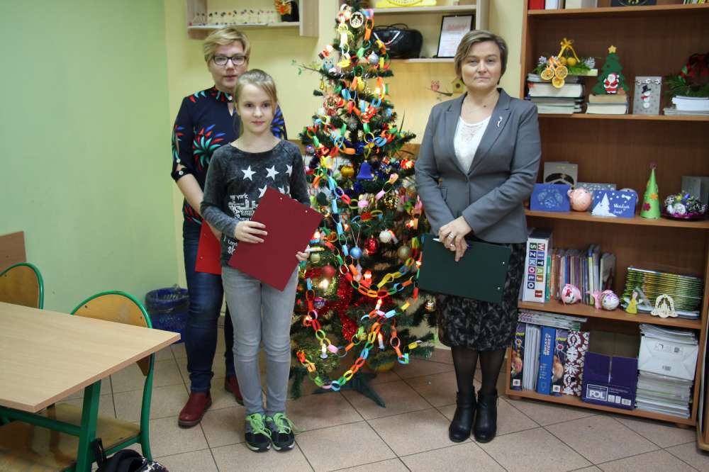 Konkurs na świąteczną dekorację klasy w ZSK