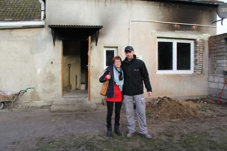 Wybuch butli z gazem w Anielinie. Co stanie się z domem rodziny Kozaków?