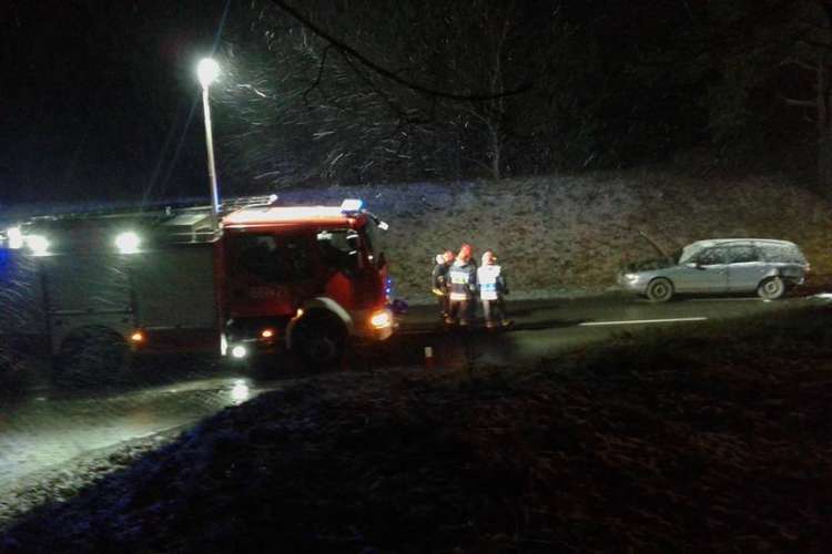 Wypadek między Złotowem a Blękwitem