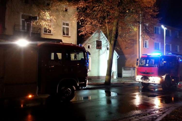 Pożar w Złotowie, prawdopodobnie podpalenie