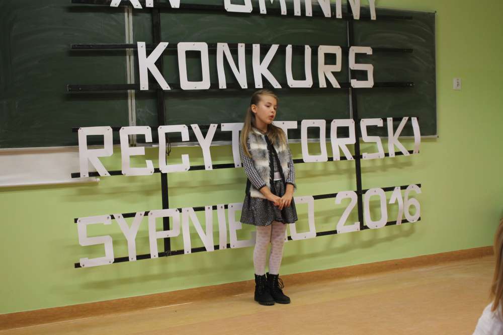 Gminny konkurs recytatorski