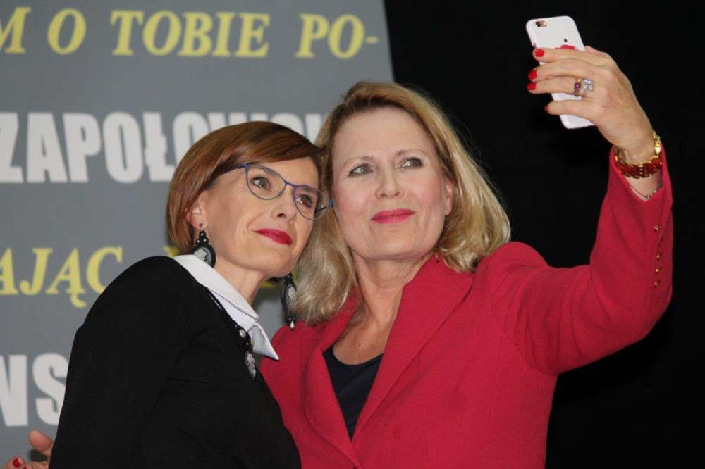 Grażyna Szapołowska w Złotowie