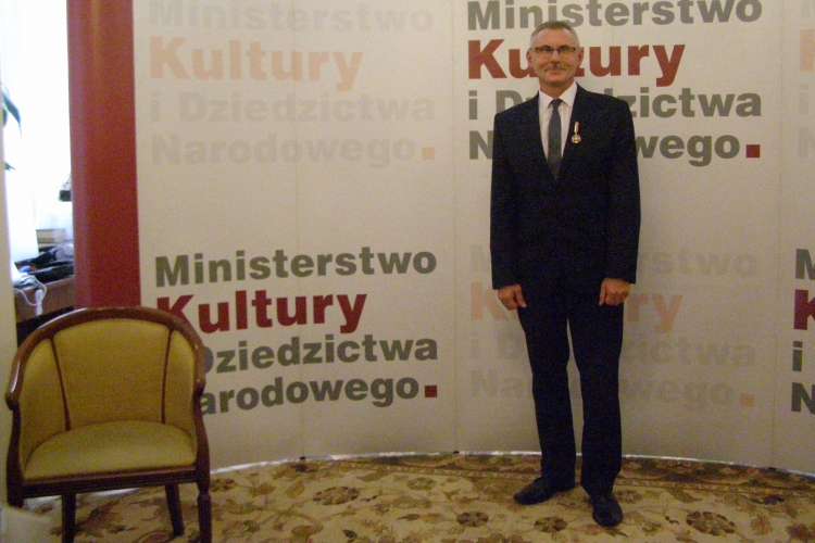 Andrzej Motak otrzymał odznakę „Zasłużony dla Kultury Polskiej”