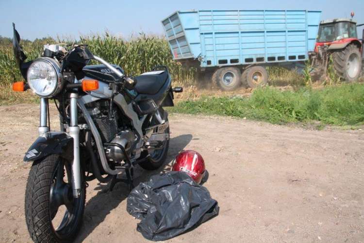 Śmiertelny wypadek w okolicach Dolnika. Nie żyje 35-letni motocyklista [aktualizacja]