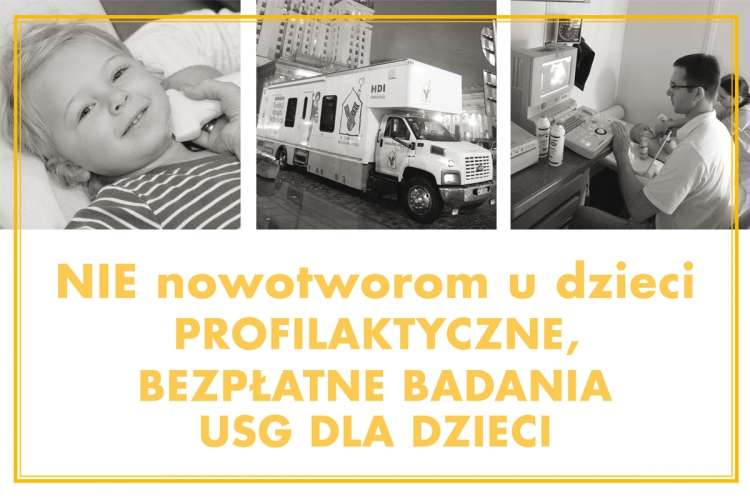 Bezpłatne badania USG dla dzieci. Fundacja Ronalda McDonalda przyjmuje zapisy.