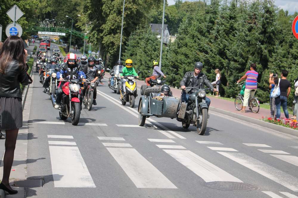 Płonące Party -parada motocyklistów