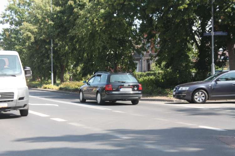 Kolizja na al. Mickiewicza