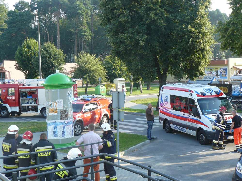 Stłuczka na skrzyżowaniu ulic Osmańczyka i Szczepańskiego