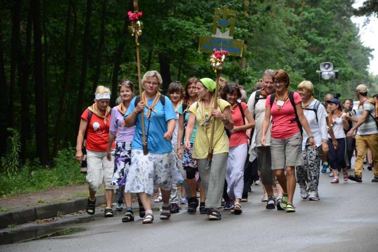 Pielgrzymi z Górki Klasztornej już w Częstochowie