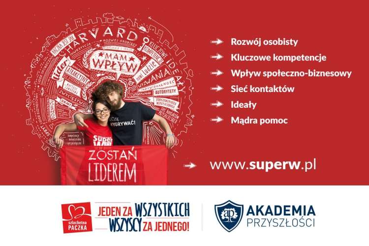 Szlachetna Paczka i Akademia Przyszłości szukają liderów!
