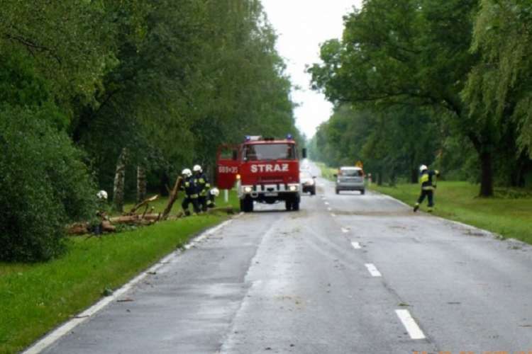 Nawałnica przeszła przez Lotyń